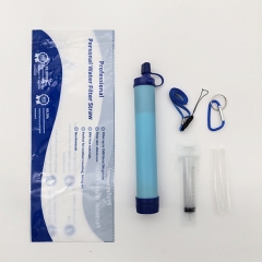 Ultralight Filtration System Portable Water filter Purifier Survival Straws for Outdoor Travel Wilderness Emergency situations